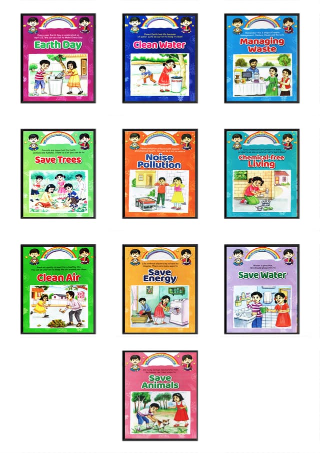 My First Book Of Environment Series (Ten Books Together) (পেপারব্যাক) | My First Book Of Environment Series (Ten Books Together) (Paperback)