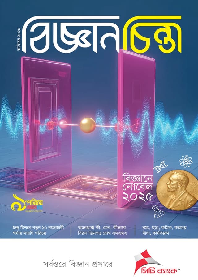 বিজ্ঞানচিন্তা - অক্টোবর ২০২৫ (পেপারব্যাক) | Bigganchinta - October 2025 (Paperback)