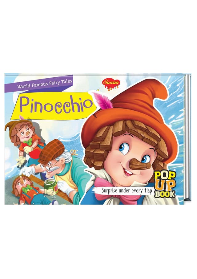 World Famous Fairy Tales: Pinocchio (Pop Up Book) (হার্ডকভার) | World Famous Fairy Tales: Pinocchio (Pop Up Book) (Hardcover)