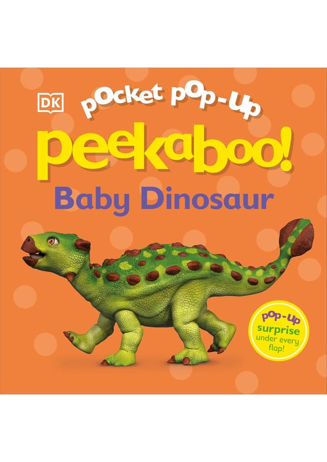 Pocket Pop-Up Peekaboo Baby Dinosaur (হার্ডকভার) | Pocket Pop-Up Peekaboo Baby Dinosaur (Hardcover)