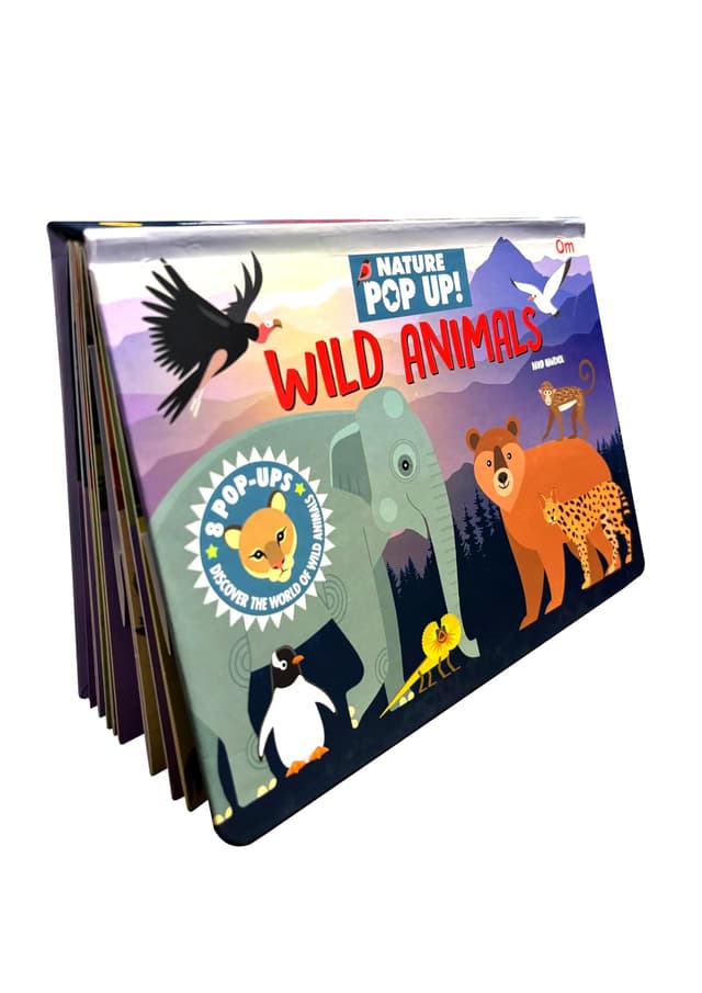 Wild Animals : Nature Pop Up (হার্ডকভার) | Wild Animals : Nature Pop Up (Hardcover)