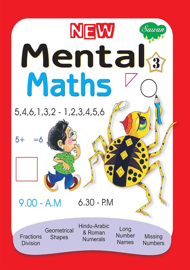 New Mental Maths-3 (পেপারব্যাক) | New Mental Maths-3 (Paperback)