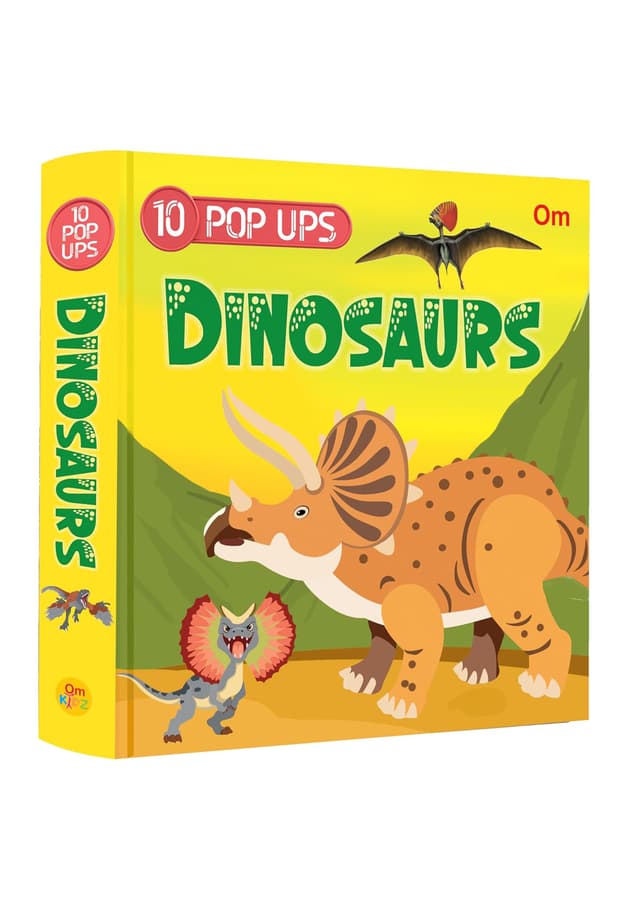 10 Pop Ups: Dinosaurs (হার্ডকভার) | 10 Pop Ups: Dinosaurs (Hardcover)