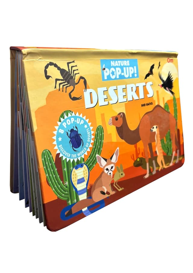 Nature Pop-Up: Deserts (হার্ডকভার) | Nature Pop-Up: Deserts (Hardcover)