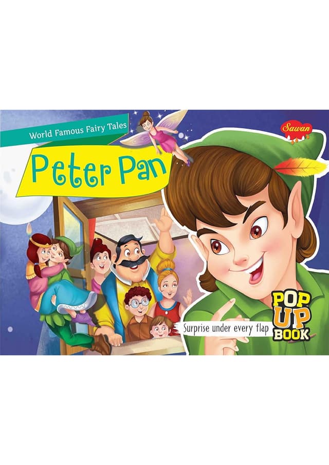 World Famous Fairy Tales: Peter Pan (Pop Up Book) (পেপারব্যাক) | World Famous Fairy Tales: Peter Pan (Pop Up Book) (Paperback)