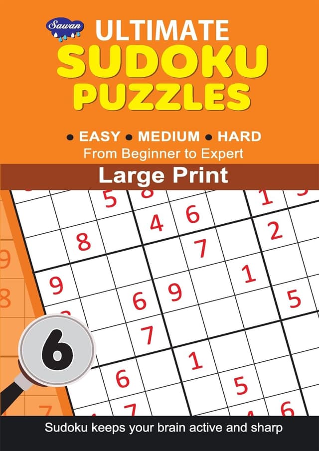 Ultimate Sudoku Puzzles 6 (পেপারব্যাক) | Ultimate Sudoku Puzzles 6 (Paperback)