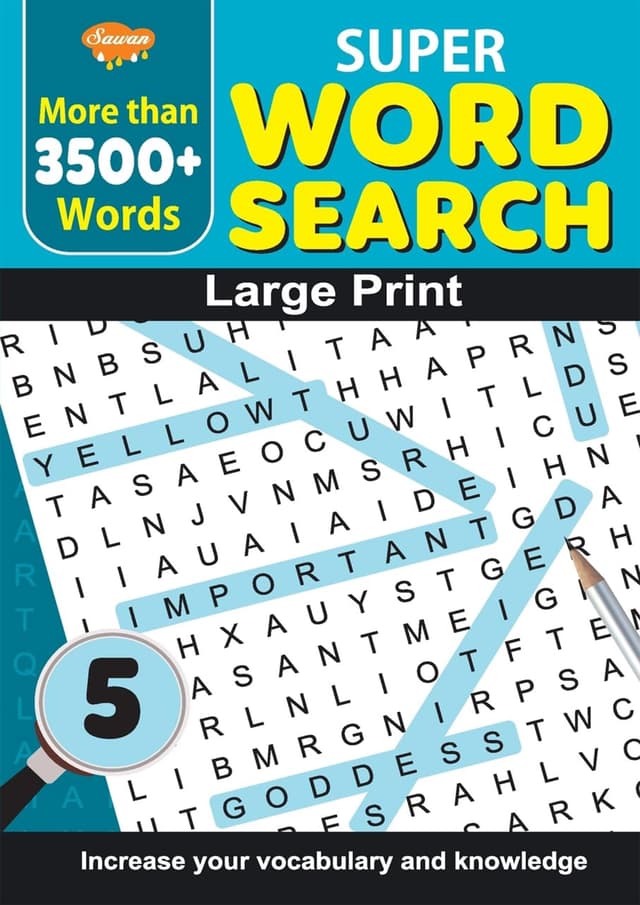 Super Word Search 5 (পেপারব্যাক) | Super Word Search 5 (Paperback)