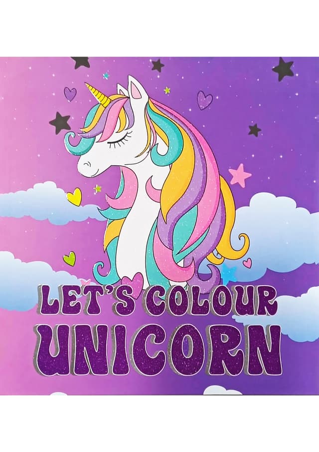 Let's Colour Unicorn (হার্ডকভার) | Let's Colour Unicorn (Hardcover)