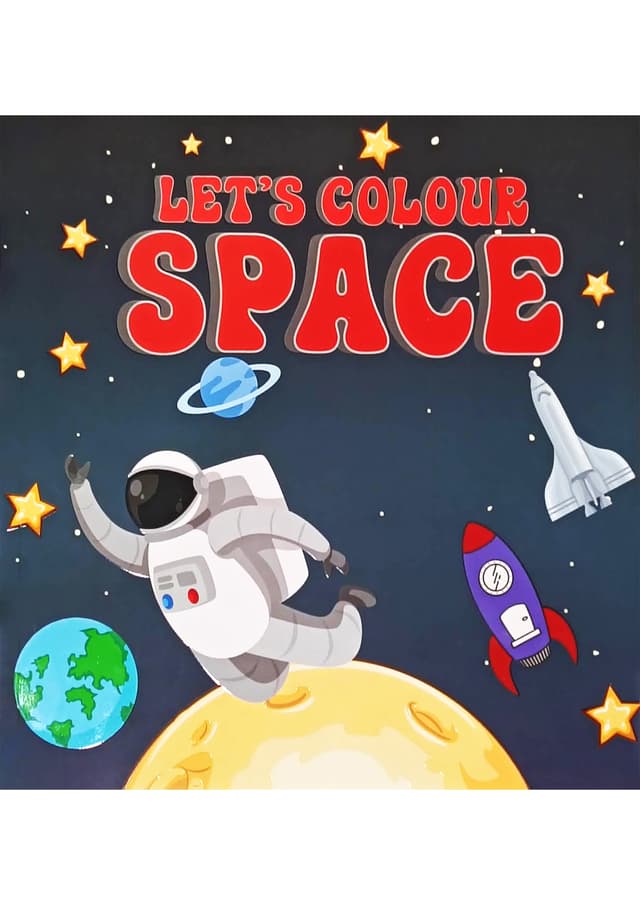 Let's Colour Sapce (হার্ডকভার) | Let's Colour Sapce (Hardcover)
