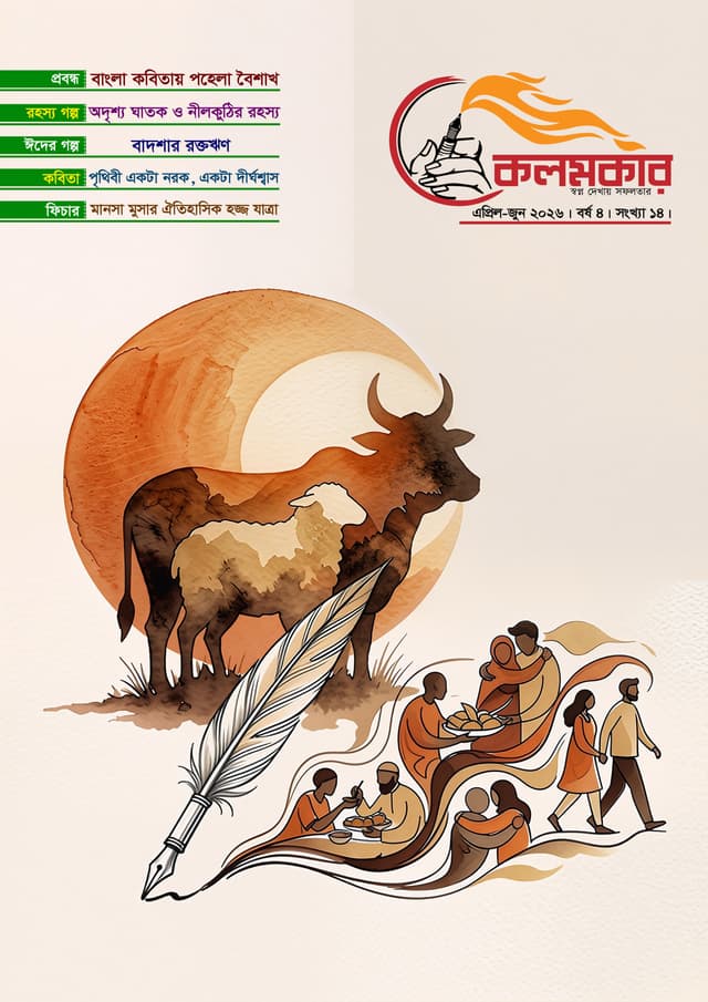 কলমকার এপ্রিল-জুন ২০২৬ (পেপারব্যাক) | Kolomkar April-June 2026 (undefined)