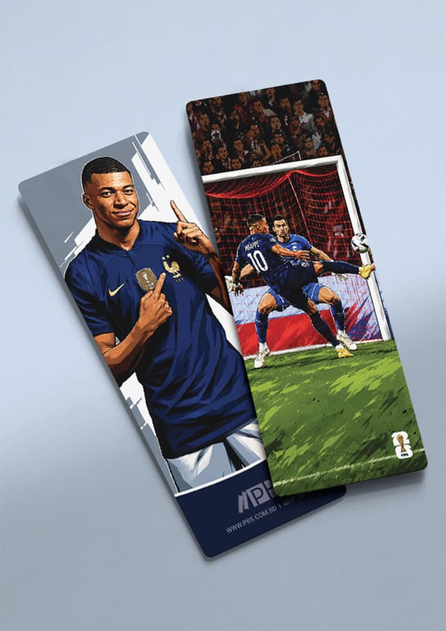 MBAPPE (Star Player) - World Cup 2026 Premium Bookmark (10 of 16) | MBAPPE (Star Player) - World Cup 2026 Premium Bookmark (10 of 16) (undefined)