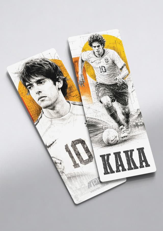 KAKA (Legend) - World Cup 2026 Premium Bookmark (6 of 16) | KAKA (Legend) - World Cup 2026 Premium Bookmark (6 of 16) (undefined)