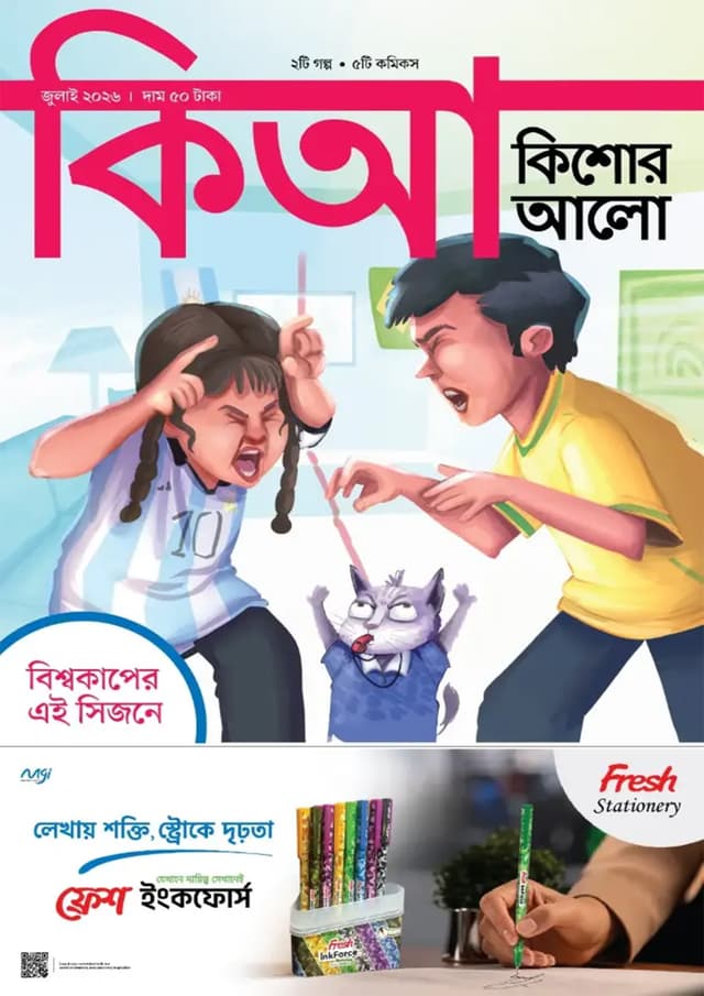 কিশোর আলো – জুলাই ২০২৬ (পেপারব্যাক) | Kishor Alo – July 2026 (undefined)