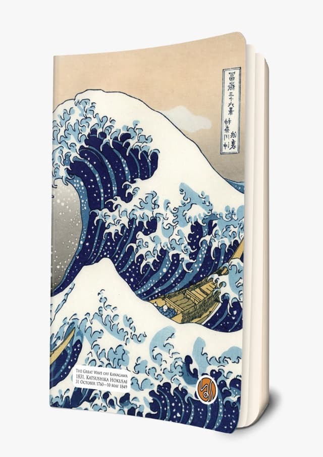 The Great Wave Off Kanagawa Notebook |