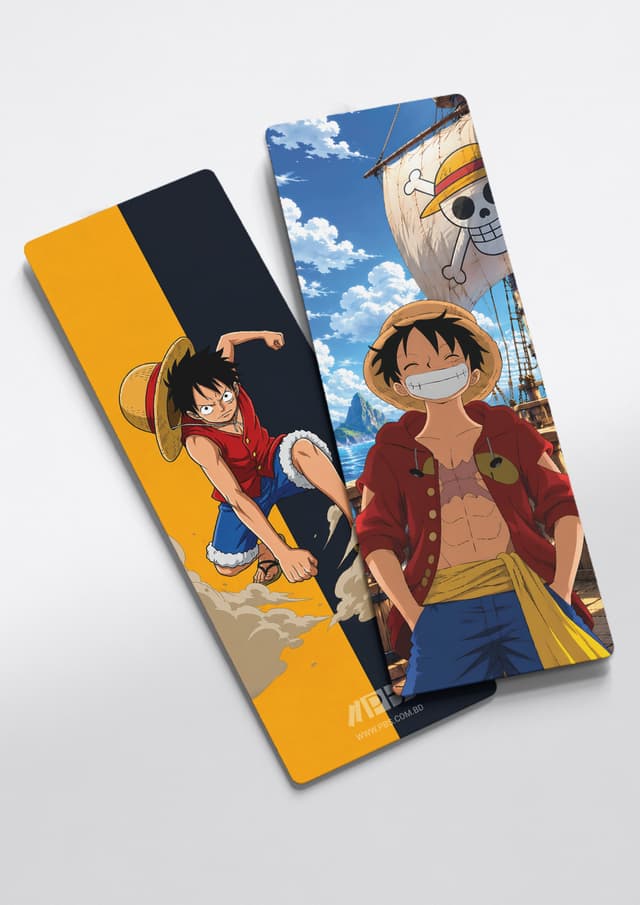 Anime Bookmark - 04 - Monkey D Luffy - One Piece | Anime Bookmark - 04 - Monkey D Luffy - One Piece (undefined)