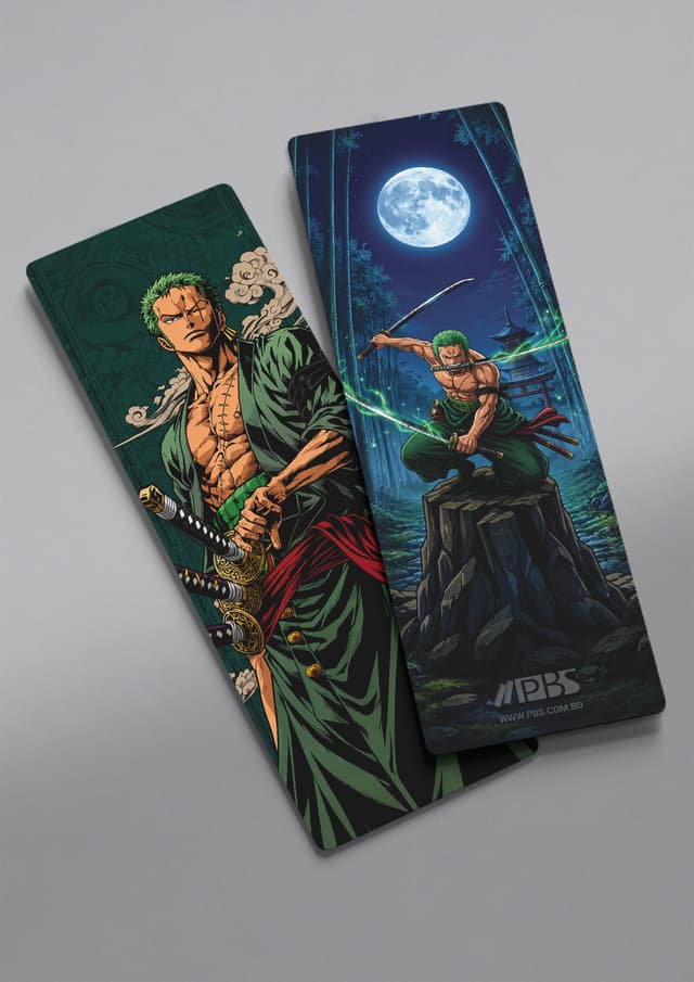 Anime Bookmark - 09 - Roronoa Zoro - One Piece | Anime Bookmark - 09 - Roronoa Zoro - One Piece (undefined)